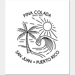 Pina Colada - 1954 - Liquid sunshine Posters and Art